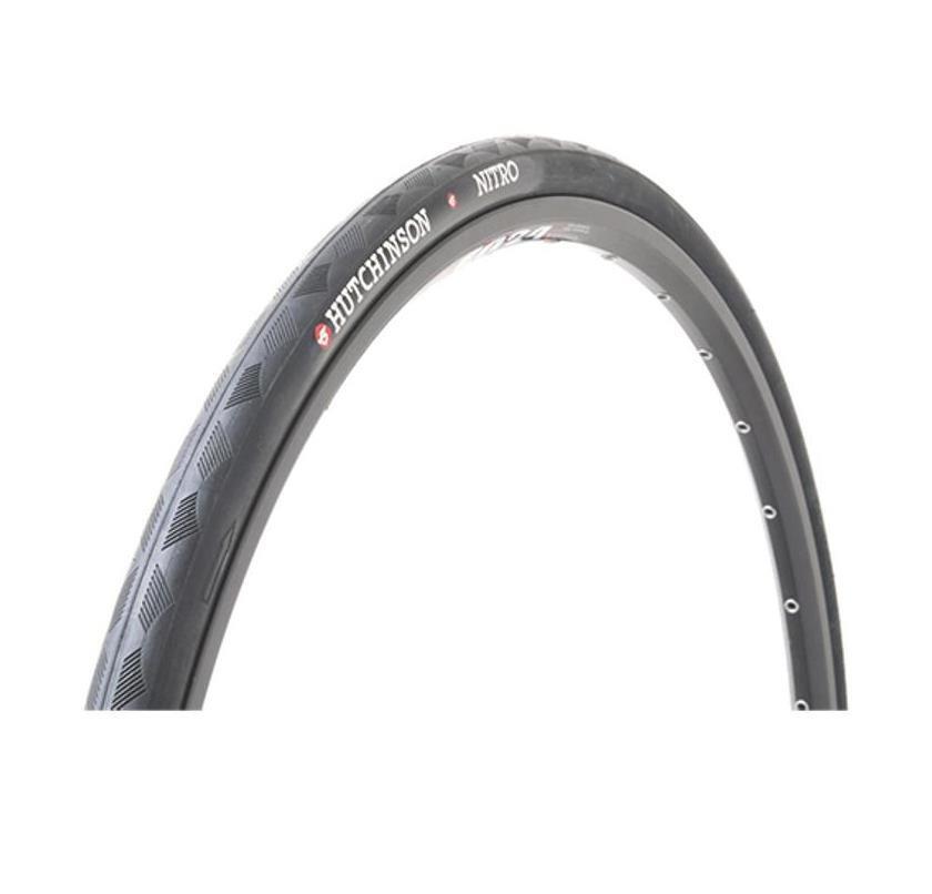 Pneu route 700x25 Hutchinson Nitro 2 noir tringles souples 25-622
