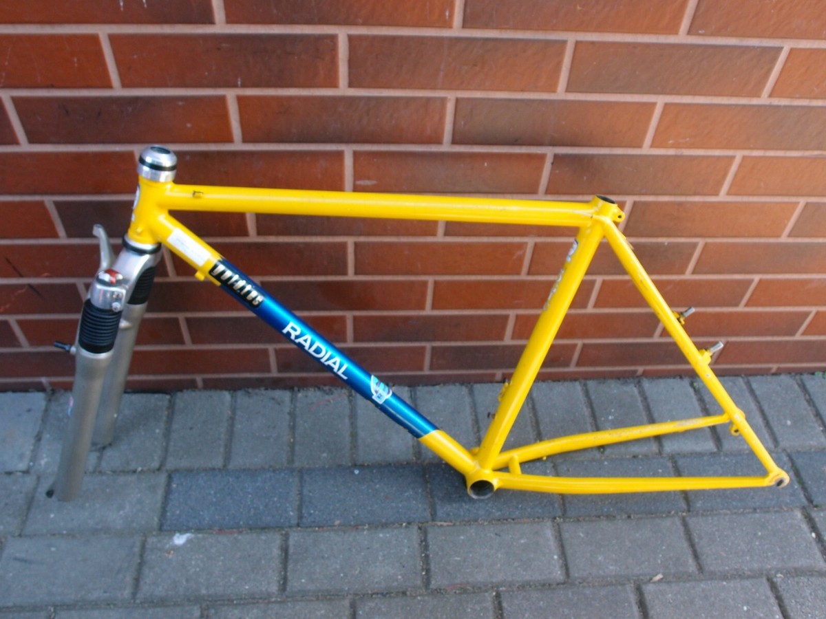 Cadre VTT Acier 18" Avec Fourche - Tange Prestige, Ritchey Dropouts - Vintage - Occasion