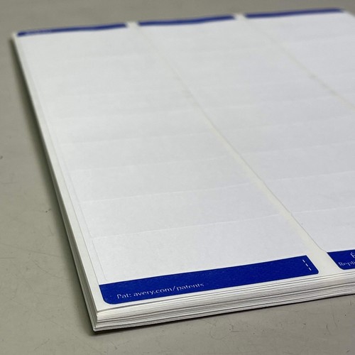 AVERY (5-PACK) Easy Peel Address Labels Sure Feed 30 Sheet 1"x 2-5/8" Laser Whit - Picture 5 of 13