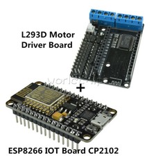 ESP-12E L293D Motor Driver Shield + ESP8266 CP2102 IOT Board para Arduino NodeMcu