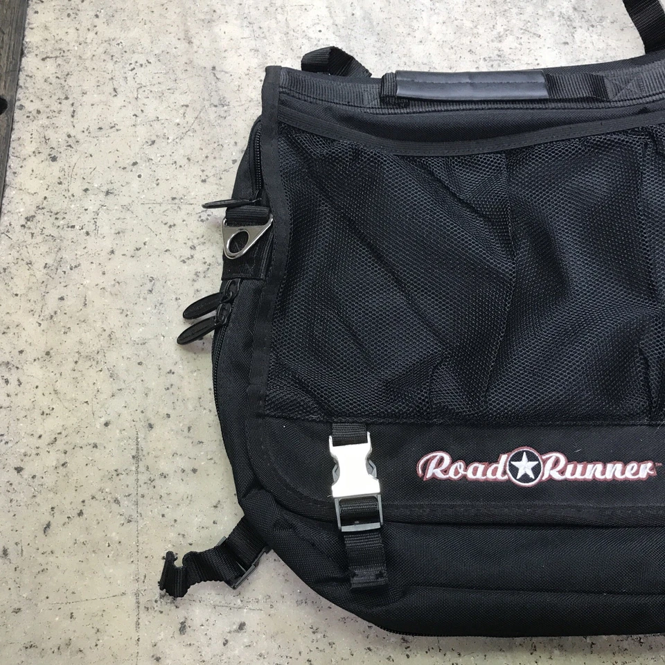 De Colección Road Runner Bolso de Mano Negro Músico Mensajero Bolso de Concierto - ¡Bonito Encontrar Envío Rápido! Foto 3 de 4
