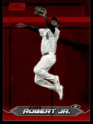 2024 Topps Stadium Club Red Luis Robert Chicago White Sox #40