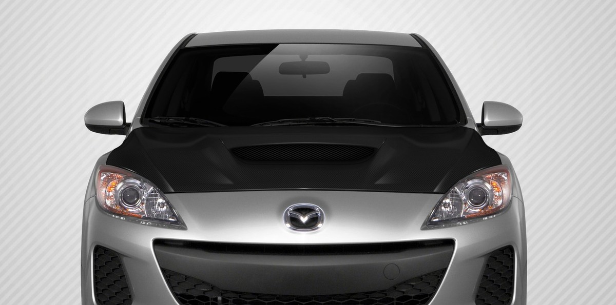 10-13 Mazda Mazda 3 M-Speed Carbon Fiber Creations Body Kit- Hood