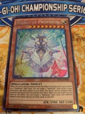 Yu-Gi-Oh! World Of Prophecy Secret Rare Karte – 1st Edition Aus Dem Mega Pack 2014