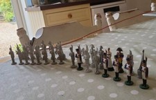 Battle of Waterloo Lead Chess Set