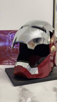 Iron Man Helm Full Black MK5 Autoking Vollautomatisch Voicecontrol