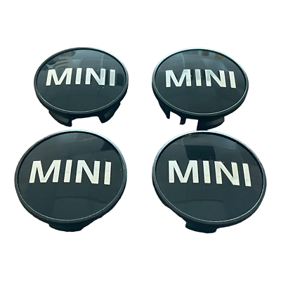Juego De 4 Tapacubos Centrales Para Mini Cooper JCW - Diámetro 56mm, Compatibles Con Modelos R50 A R61