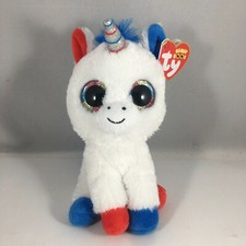 Ty Beanie Boos LIBERTY the Unicorn (6 Inch) (2019 Cracker Barrel Exclusive) MWMT