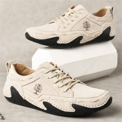 Men Casual Shoes Lighweight Anti-slip Sneakers Soft Comfort Driving Shoes