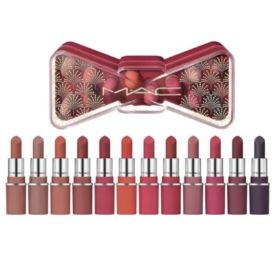 【新品】MAC Curious Lip Set 5点セット♡バラ売り可能 MAC 7-Pc. Stay Curious Party Crew Lip Color Set - Macy's