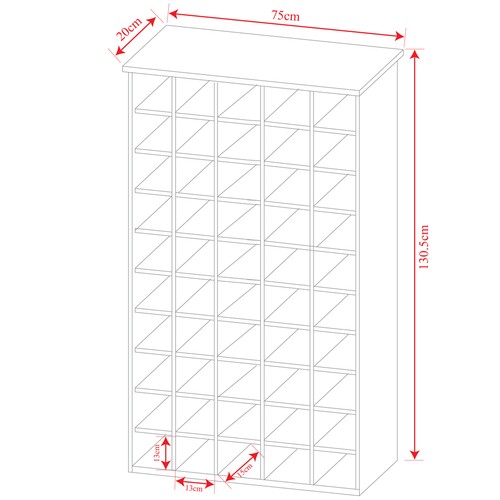 Pigeon Hole CD Storage Shelving Unit BEECH 2442OC 5012053991100 eBay