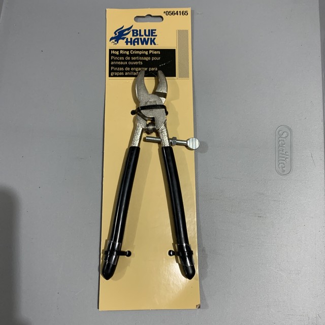 Blue Hawk Fence Hog Ring Pliers 564165 for sale online eBay