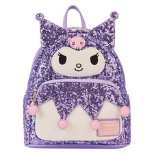 Mini Mochila Loungefly Sanrio Lentejuelas Kuromi Nueva Con Etiquetas