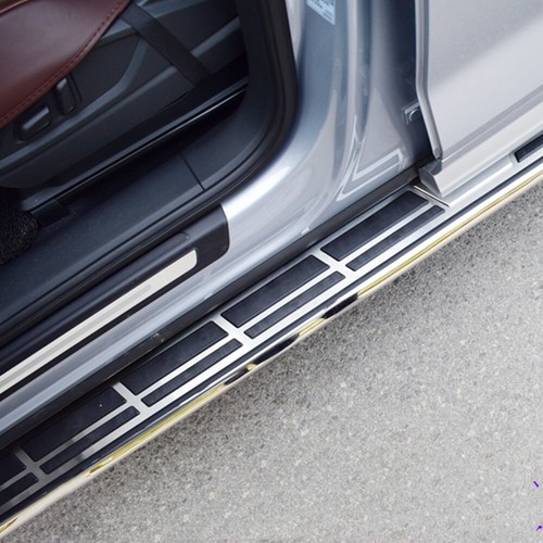 2PCS Fixed Running Boards Fits for MG ZS 2020-2024 Side Steps Nerf Bar Silver - Picture 6 of 16