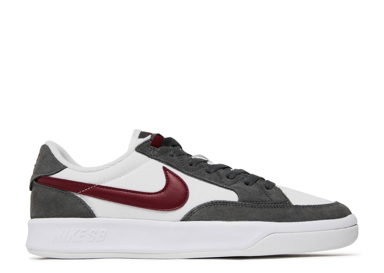 Мужские кроссовки для скейтбординга Nike SB-PRM Iron Grey Team Красно-белые CW7456-005 sz 9