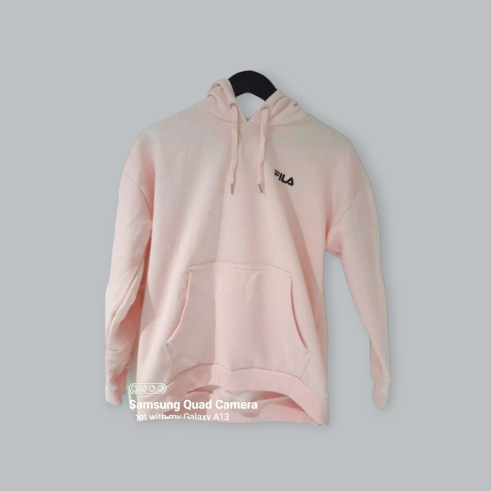 Felpa con cappuccio Fila rosa felpa con cappuccio logo Fila pullover taglia S nuova prezzo consigliato £50