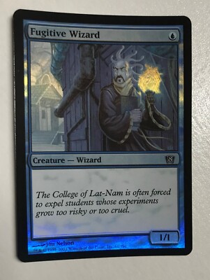 *FOIL* FUGITIVE WIZARD 8th Edition MTG Magic the Gathering common card