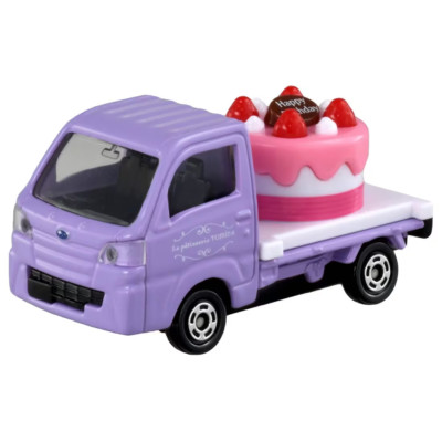 Takara Tomy / Tomica No.27 Subaru Samber Cake Truck / 1:55