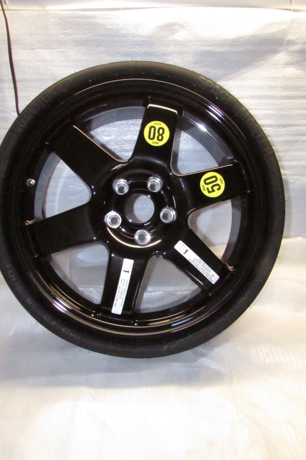 2017-2023 MASERATI LEVANTE S SPARE TIRE WHEEL RIM 18'' W/ JACK OEM