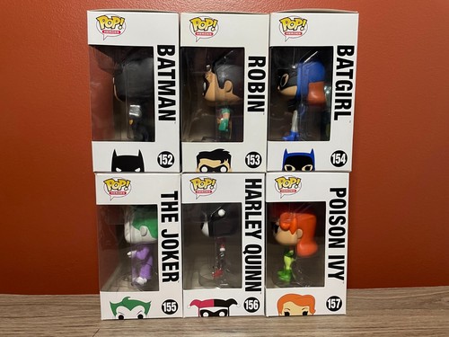 BATMAN: THE ANIMATED SERIES: Complete Series 1 (152-157) Funko POP, Vaulted - Picture 3 of 14