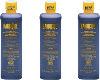 Barbicide Desinfektionsmittel Konzentrat Lösung Formel 473ml 3er Pack