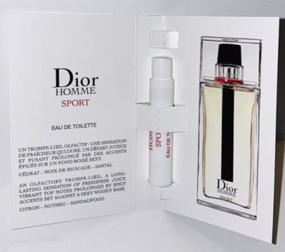 Dior Homme Sport by Christian Dior Eau de Toilette Sample Spray 0.03oz/1 ml
