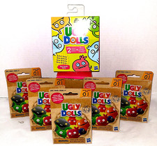 HASBRO UGLY DOLLS SERIES 1 BLIND MYSTERY PACK X 5  BLIND ARTIST PLUSH X 1