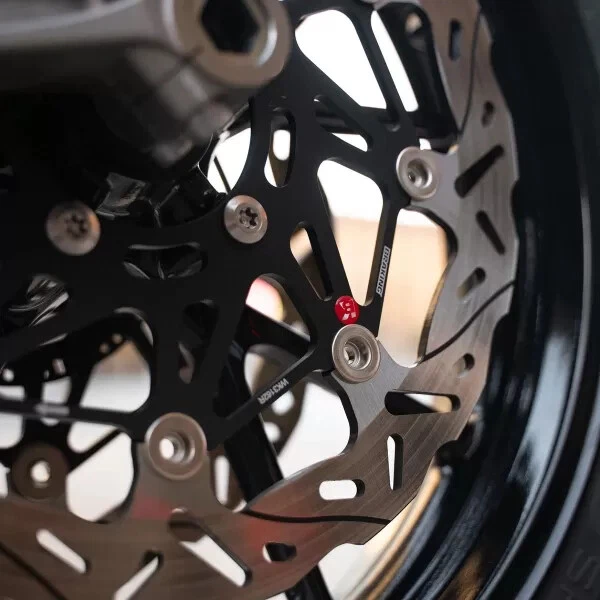 Par de discos de freno delanteros de freno SK2 Suzuki GSXR1000 2003-2004 Foto 2 de 4