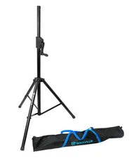 Rockville RVCS2 Heavy-Duty Tripod Adjustable Crank-Up DJ PA Speaker Stand+Bag