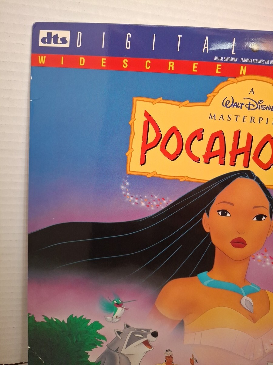 DTS POCAHONTAS (1995, LASERDISC LD)RARE DISNEY EDITION | eBay