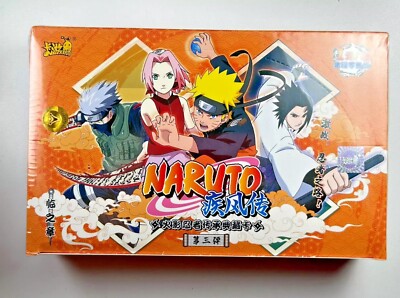 Naruto Official Kayou CCG Tier 1 Wave 3 Sealed Booster Box/ 36 Packs- US Seller