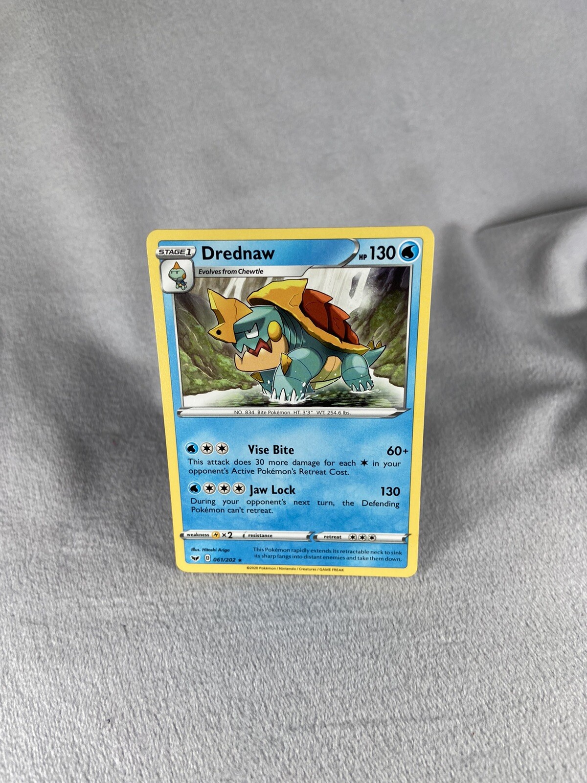 Drednaw 61/202 Sword & Shield: Base Set Rare Pokemon TCG