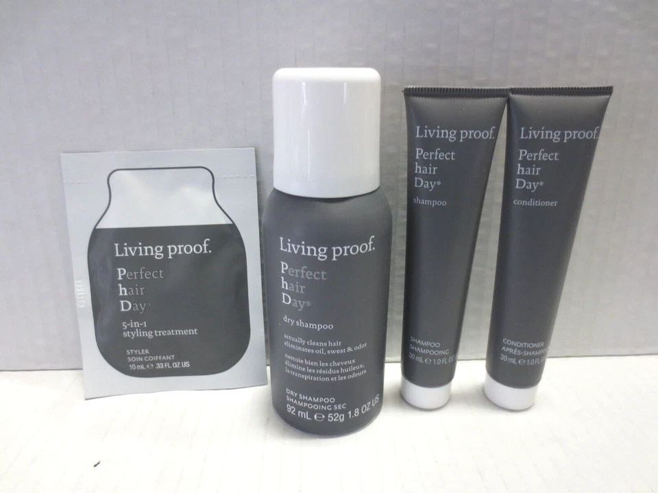 LIVING PROOF SANO + FUERTE MINI KIT DE TRANSFORMACIÓN LOTE DE 2 EN CAJA Foto 4 de 4