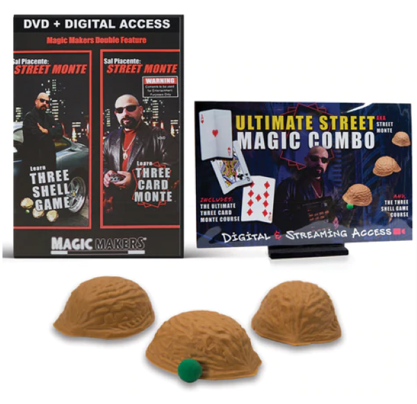 渦まく知識　3点セット Ultimate Street Magic Combo includes 3 Shell Game, 3 Card