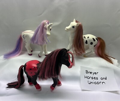Breyer Horses And Luna Unicorn Inches Combing Manes Tails