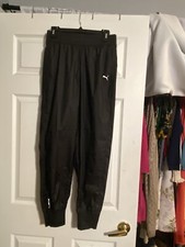 Puma Train Favorite Woven Pants Womens Black Casual Athletic Bottoms 52569301