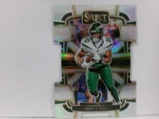 2023 Panini Select Breece Hall Die Cut Silver Prizm Concourse Level #77 Jets