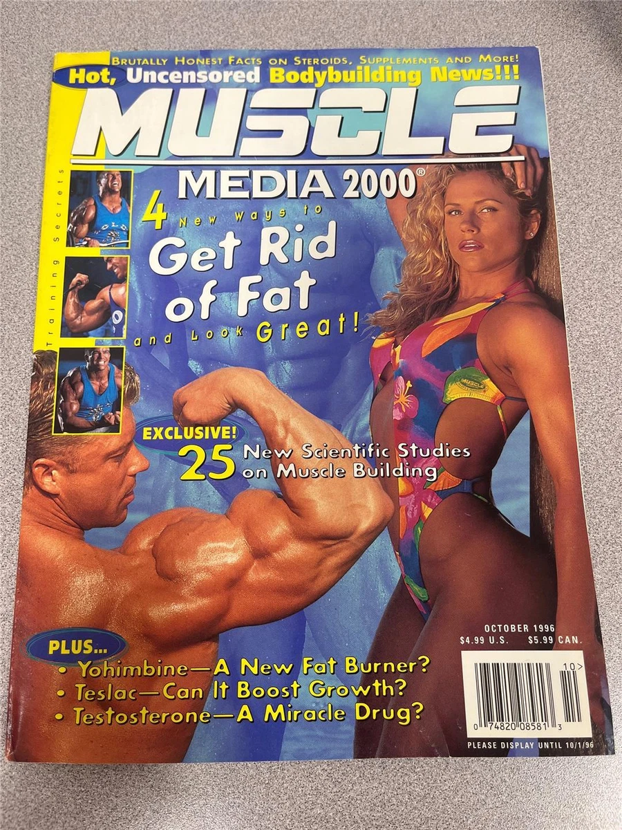 MUSCLE MEDIA bodybuilding magazine MONICA BRANT 10-96 | eBay