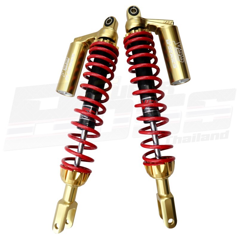 YSS G-SERIES GOLD EDITION Shock Red/Gold/Gold 430mm. For HONDA