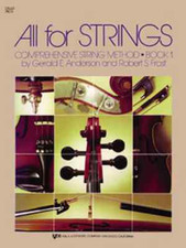 "ALL FOR STRINGS" BOOK 1 CELLO BRAND NEW MUSIC BOOK ELEMENTARY METHOD ON SALE