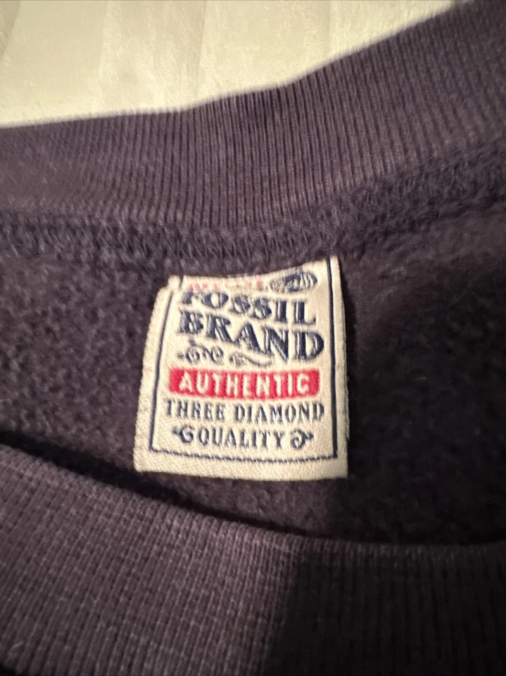 Sudaderas fósiles. Moto XXL para mujer azul oscuro Foto 2 de 4