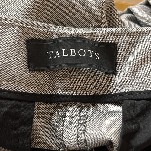 Talbots Women’s High Waist Size 10 Gray Slacks - Picture 7 of 13