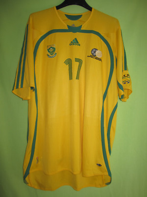Maillot AFRIQUE DU SUD 2006 McCARTHY n°17 SOUTH AFRICA vintage ADIDAS shirt M
