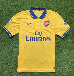 arsenal away shirt large