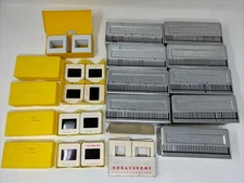 Vng Set 60’s Slides, Boxes, Metal Trays 35mm Magazines 36 slides AIREQUIPT,ARGUS