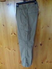 89 Carhartt Force Relaxed Fit Ripstop Cargo Pants Khaki, Size 38x32 Irreg.