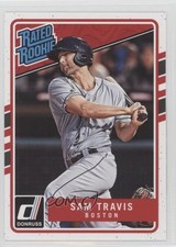 2017 Panini Chronicles Donruss Rated Rookies Sam Travis #210 b1p