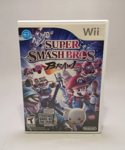 Super Smash Bros. Brawl Nintendo Wii 2008 Complete