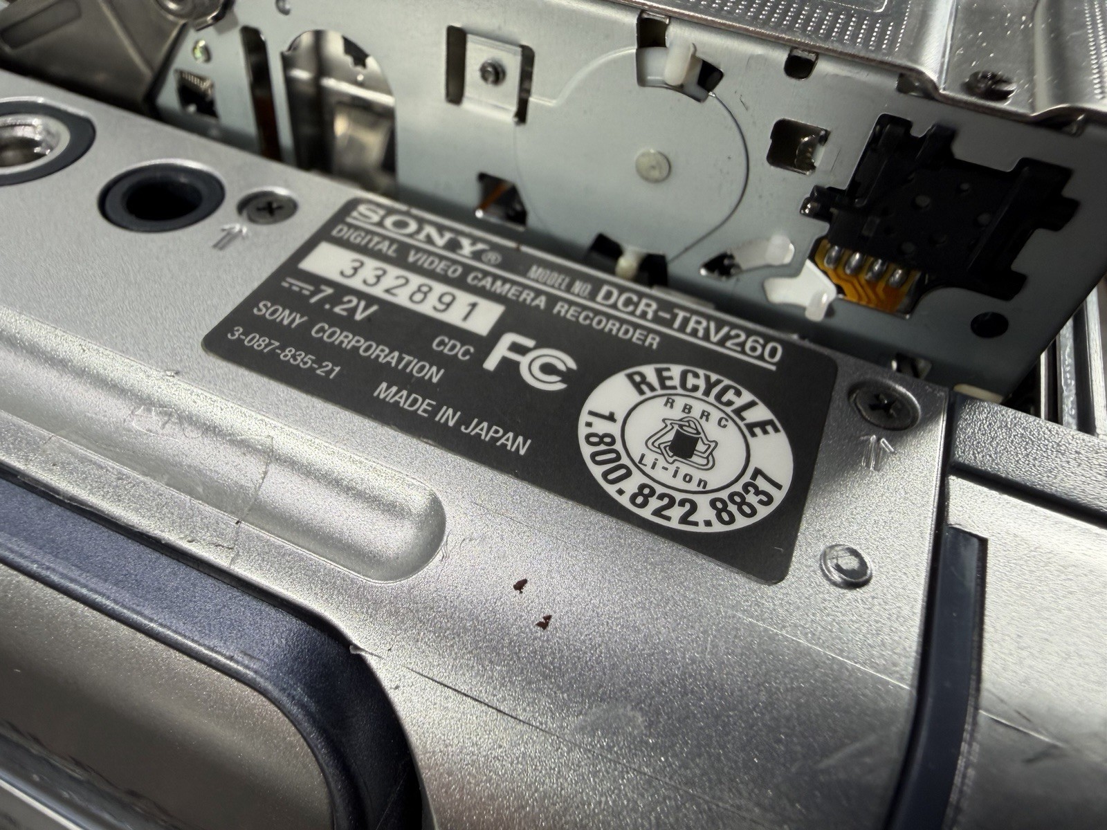 Sony Handycam DCR-TRV260  Digital 8 Camcorder With Nightshot Tested & Works