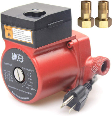 Hot Water Recirculating Pump, 110V NPT 3/4'' Circulation Pump with US Plug